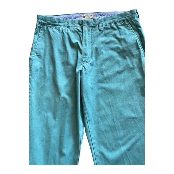 J. CREW-MENS TEAL PANTS-SIZE 33x32 - Picture 3 of 8
